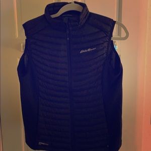 Eddie Bauer Black Vest, Ladies Medium